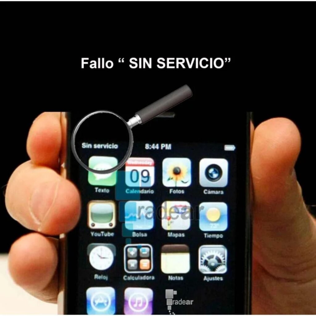 Repara Fallo " Sin servicio" en Alicante