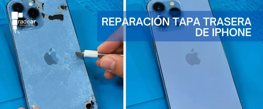 Reparar trasera de iPhone en Alicante