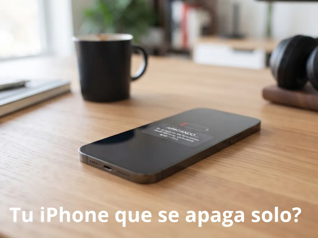 iPhone que se apaga solo